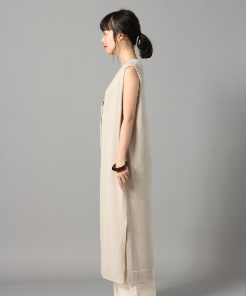 LOWRYS FARM（ローリーズファーム）の「ロングノースリーブカーディガン　831974（カーディガン/ボレロ・レディース・ブラック/ライトグレー・FREE）」の10枚目の写真