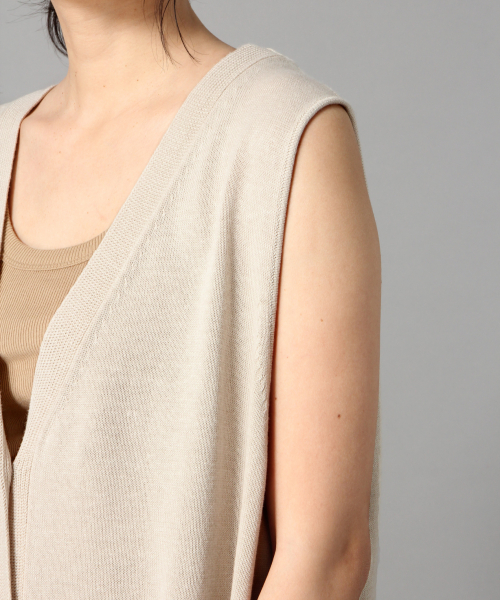 LOWRYS FARM（ローリーズファーム）の「ロングノースリーブカーディガン　831974（カーディガン/ボレロ・レディース・ブラック/ライトグレー・FREE）」の13枚目の写真