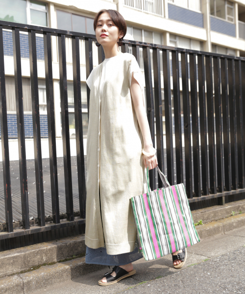 LOWRYS FARM（ローリーズファーム）の「ロングノースリーブカーディガン　831974（カーディガン/ボレロ・レディース・ブラック/ライトグレー・FREE）」の20枚目の写真