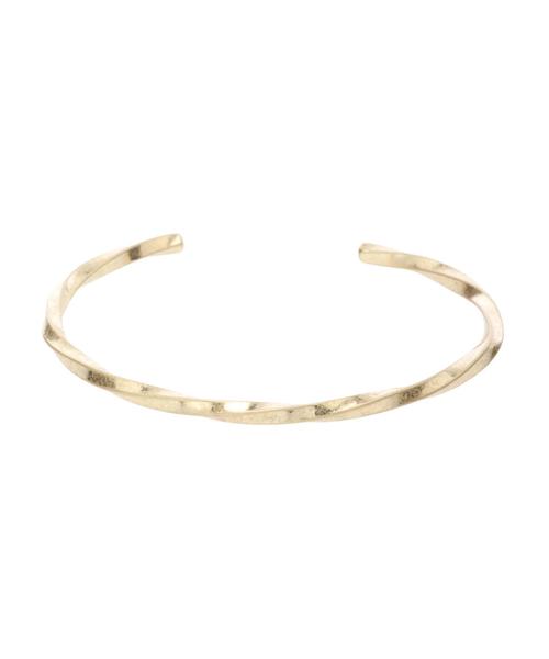 YECCA VECCA（イェッカヴェッカ）の「・ツイストバングル（バングル/リストバンド・レディース・シルバー/ゴールド・FREE）」の6枚目の写真