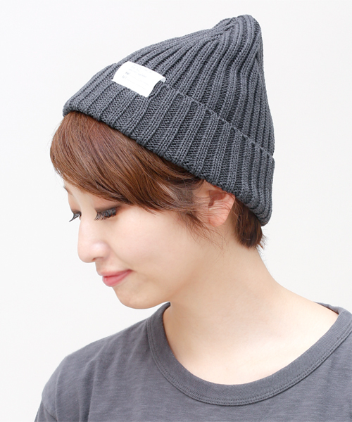 NANO universe(ナノユニバース)の「RACAL(ラカル)/ 2×2 リブニットCAP(ニットキャップ/ビーニー・メンズ・ネイビー/ブルー/グリーン/レッド/パープル/ブラック/グレー/チャコール・FREE)」の19枚目の写真