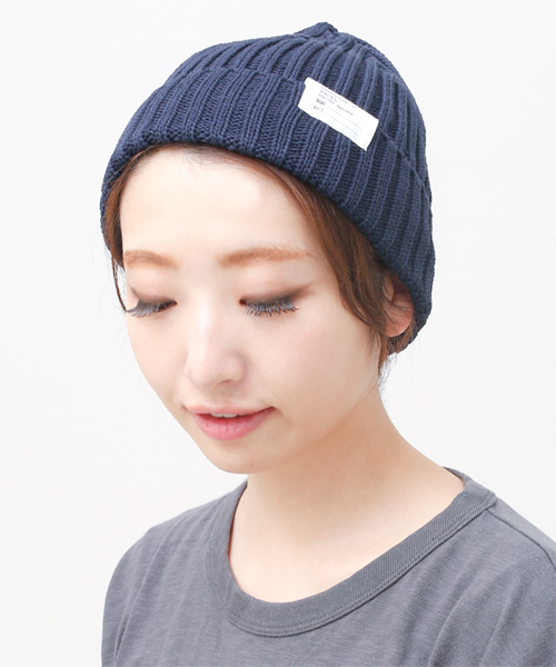 NANO universe(ナノユニバース)の「RACAL(ラカル)/ 2×2 リブニットCAP(ニットキャップ/ビーニー・メンズ・ネイビー/ブルー/グリーン/レッド/パープル/ブラック/グレー/チャコール・FREE)」の22枚目の写真