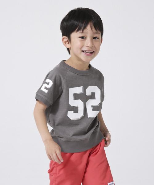 coen(コーエン)の「【新色登場・coen キッズ / ジュニア】コーエン university team Tシャツ(Tシャツ/カットソー・キッズ・ダークグレー/ホワイト/ダークグリーン/シャーベット/ライトブルー・110/130/100/150/120/140)」の9枚目の写真