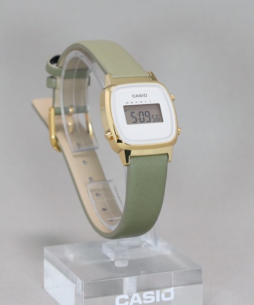 CASIO(カシオ)の「CASIO CLASSIC / LADY'S DIGITAL / LA670WFL-3JF(デジタル腕時計・レディース・オリーブ・FREE)」の11枚目の写真