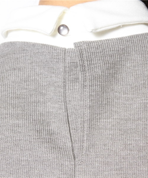 Chico（チコ）の「襟付きワッフルPO（Tシャツ/カットソー・レディース・グレー/ネイビー・FREE）」の11枚目の写真