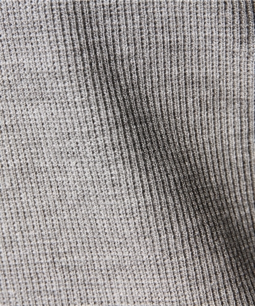 Chico（チコ）の「襟付きワッフルPO（Tシャツ/カットソー・レディース・グレー/ネイビー・FREE）」の5枚目の写真