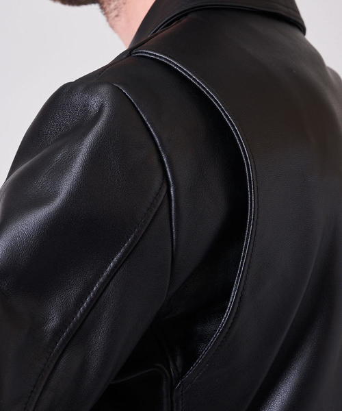 JACKROSE（ジャックローズ）の「JE ラムレザーダブルライダース
