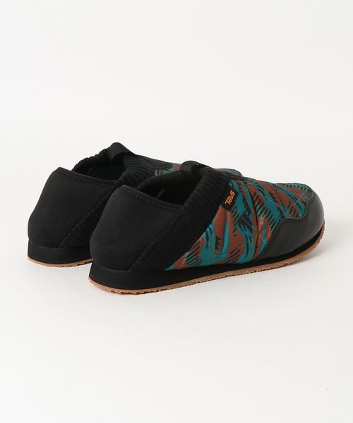 Teva(テバ)の「テバ TEVA Ember Moc Canyon(スリッポン・メンズ・ブラック×グリーン・26.0cm/27.0cm/28.0cm)」の3枚目の写真