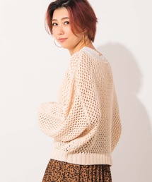 WEGO | WEGO/メッシュセーター(ニット/セーター)
