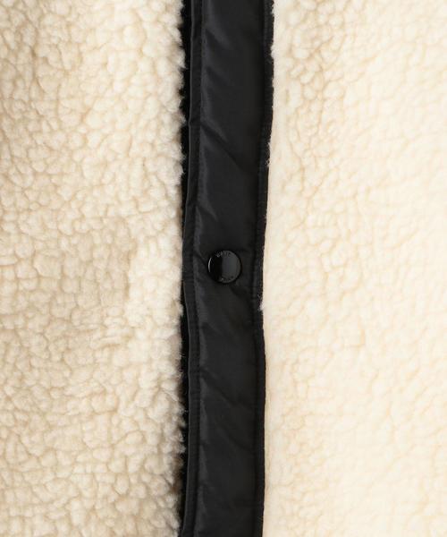 HYKE（ハイク）の「＜HYKE（ハイク）＞ ボア ショートコート ■■■（その他アウター・レディース・ブラック/ホワイト・2/3/1）」の17枚目の写真