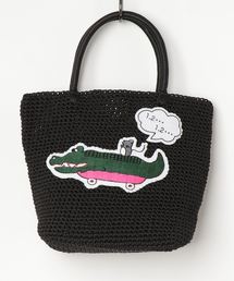Cord bag animal motif ( M size )