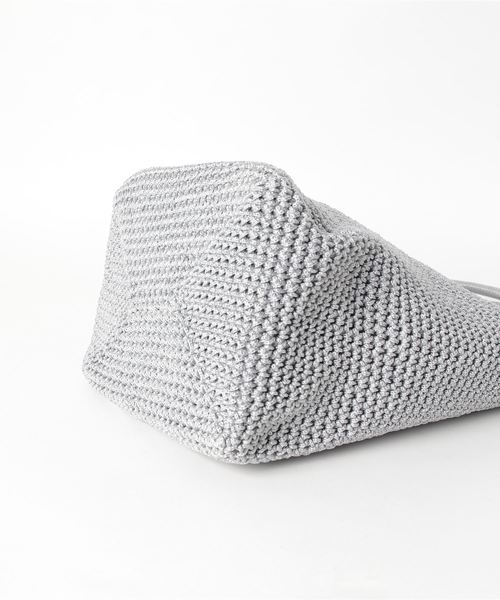 LUDLOW（ラドロー）の「Cord bag animal motif ( M size )（トートバッグ・レディース・ブラック/シルバー/ブラウン系その他・FREE）」の5枚目の写真