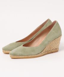 ポインテッドエスパドリーユパンプス