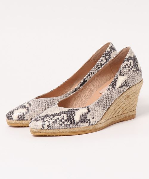 GAIMO（ガイモ）の「ポインテッドエスパドリーユパンプス（パンプス・レディース・ベージュ/ライトグリーン/ネイビー/ピンク/パイソン・35/36/37/38/39）」の11枚目の写真