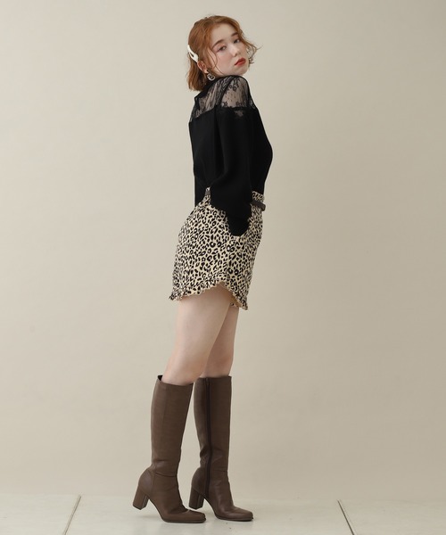 one after another NICE CLAUP(ワンアフターアナザーナイスクラップ)の「フリルショートパンツ(その他パンツ・レディース・カーキ/ホワイト系その他/ブラウン系その他/ベージュ系その他・FREE)」の8枚目の写真