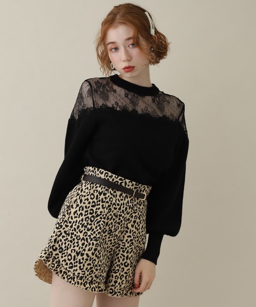 one after another NICE CLAUP(ワンアフターアナザーナイスクラップ)の「フリルショートパンツ(その他パンツ・レディース・カーキ/ホワイト系その他/ブラウン系その他/ベージュ系その他・FREE)」の6枚目の写真