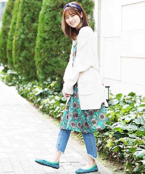 チチカカ（チチカカ）の「ストライプチュールコンビ　ヘアバンド（ヘアバンド・レディース・ブルー/イエロー/ブラウン・FREE）」の17枚目の写真