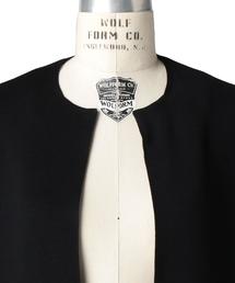 Drawer（ドゥロワー）の「Drawer 12Gミラノ編みノーカラーニットコート