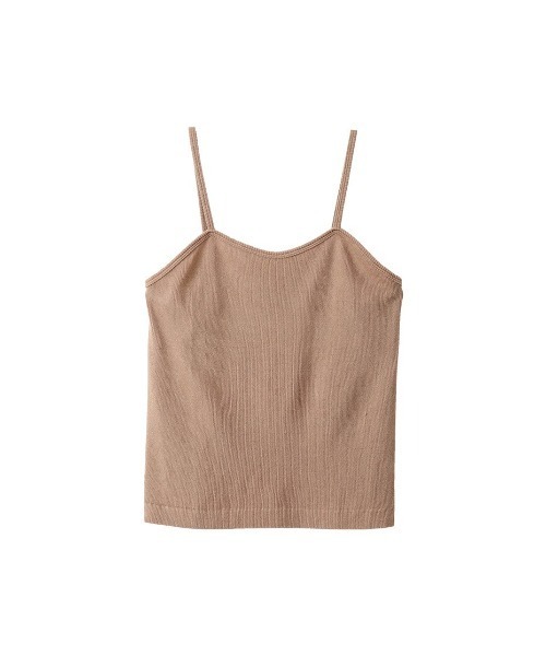 HANES(ヘインズ)の「∴【 Hanes / ヘインズ 】 1P Hanes Undies Rib Bustier(キャミソール・レディース・ブラック/ベージュ/タン・FREE)」の6枚目の写真