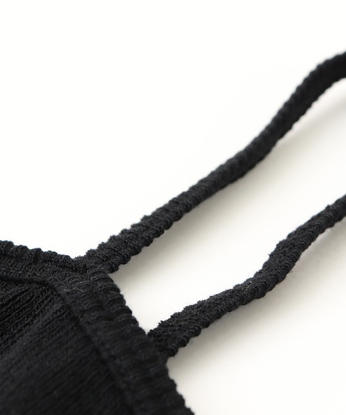HANES(ヘインズ)の「∴【 Hanes / ヘインズ 】 1P Hanes Undies Rib Bustier(キャミソール・レディース・ブラック/ベージュ/タン・FREE)」の17枚目の写真