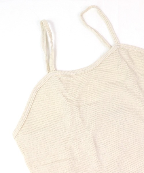 HANES(ヘインズ)の「∴【 Hanes / ヘインズ 】 1P Hanes Undies Rib Bustier(キャミソール・レディース・ブラック/ベージュ/タン・FREE)」の12枚目の写真