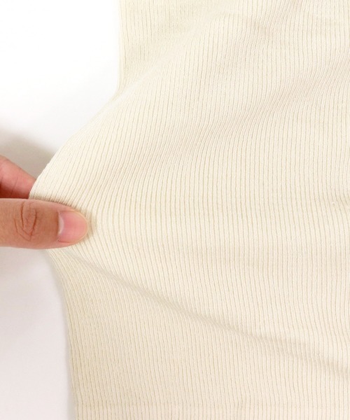HANES(ヘインズ)の「∴【 Hanes / ヘインズ 】 1P Hanes Undies Rib Bustier(キャミソール・レディース・ブラック/ベージュ/タン・FREE)」の10枚目の写真