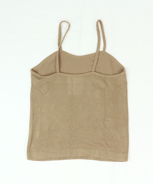 HANES(ヘインズ)の「∴【 Hanes / ヘインズ 】 1P Hanes Undies Rib Bustier(キャミソール・レディース・ブラック/ベージュ/タン・FREE)」の7枚目の写真