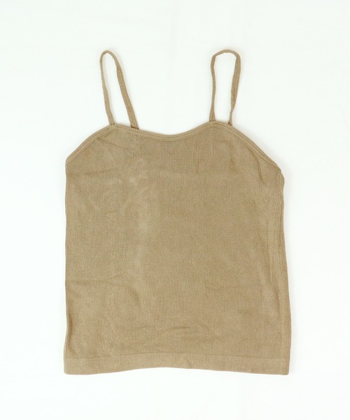 HANES(ヘインズ)の「∴【 Hanes / ヘインズ 】 1P Hanes Undies Rib Bustier(キャミソール・レディース・ブラック/ベージュ/タン・FREE)」の8枚目の写真