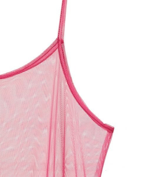 Candy Stripper（キャンディストリッパー）の「TULLE CAMISOLE ドレス（ワンピース・レディース・ブラック/オフホワイト/ピンク/イエロー・2）」の12枚目の写真