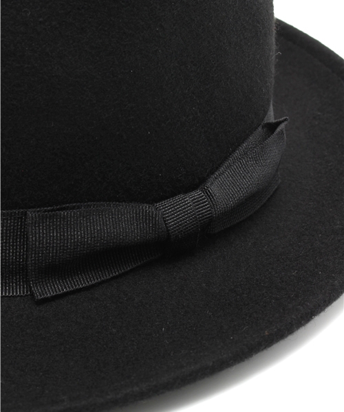 ROSE BUD(ローズバッド)の「(HATS & DREAMS)43445/102 FELT HAT(ハット・レディース・ブラック/ベージュ/グリーン系その他/ネイビー/キャメル/ブルー系その他・ONE SIZE)」の10枚目の写真