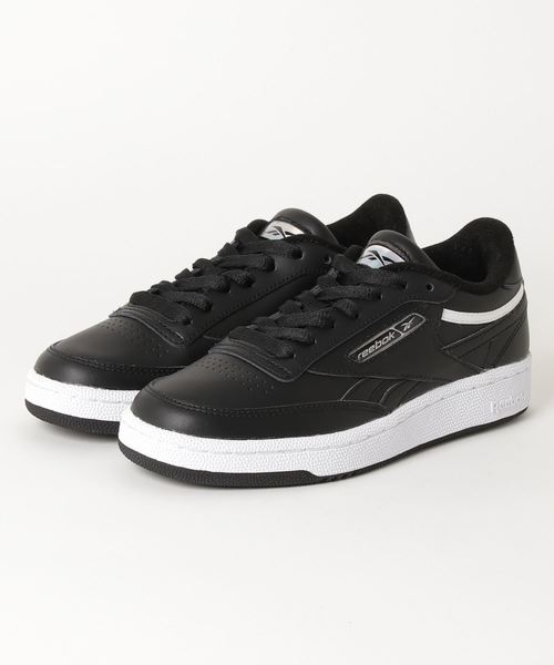 Reebok(リーボック)の「クラブシーリベンジ / CLUB C REVENGE MU(スニーカー・メンズ・ブラック×ブラック/ホワイト×ホワイト・24.5cm/23.5cm/26.5cm/25.5cm/23.0cm/25.0cm/24.0cm/26.0cm/27.5cm/27.0cm/28.0cm/28.5cm/30.0cm/29.0cm/29.5cm/31cm)」の6枚目の写真