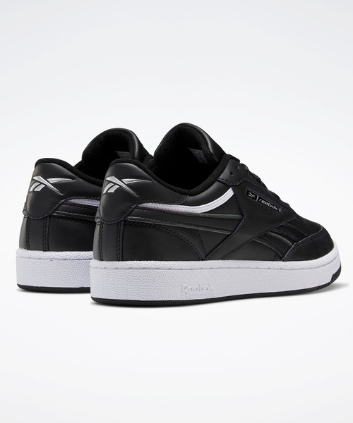 Reebok(リーボック)の「クラブシーリベンジ / CLUB C REVENGE MU(スニーカー・メンズ・ブラック×ブラック/ホワイト×ホワイト・24.5cm/23.5cm/26.5cm/25.5cm/23.0cm/25.0cm/24.0cm/26.0cm/27.5cm/27.0cm/28.0cm/28.5cm/30.0cm/29.0cm/29.5cm/31cm)」の4枚目の写真