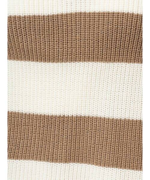 GYDA（ジェイダ）の「VネックグラインダーニットTOPS（ニット/セーター・レディース・ブラック/ブラウン/ベージュ・FREE）」の15枚目の写真