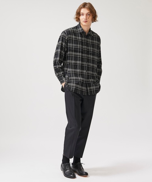markaware(マーカウェア)の「【markaware/marka】FLAP POCKET SHIRT/M20C-08SH01C(シャツ/ブラウス・メンズ・ブラック/グレイッシュベージュ・1/2)」の18枚目の写真