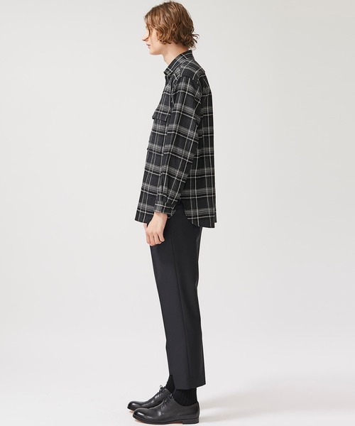 markaware(マーカウェア)の「【markaware/marka】FLAP POCKET SHIRT/M20C-08SH01C(シャツ/ブラウス・メンズ・ブラック/グレイッシュベージュ・1/2)」の20枚目の写真