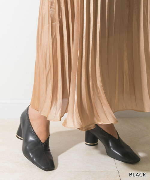 Randa ランダ の 2wayチェーンヒールアップシューズ パンプス Wear