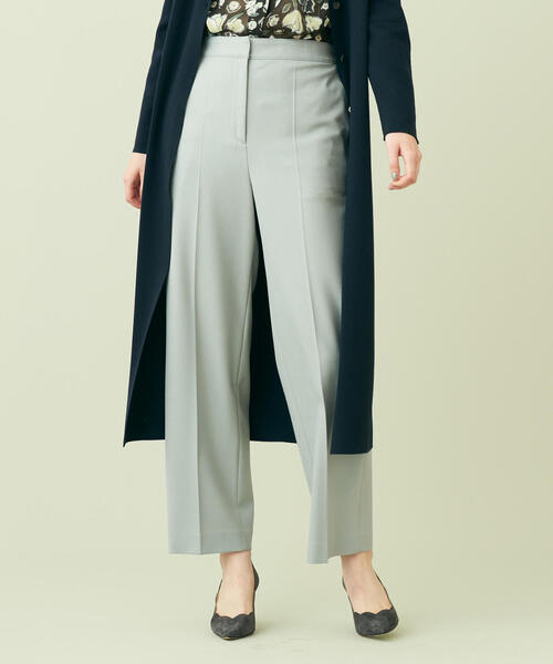 BALLSEY（ボールジィ）の「デュアルストレッチウール ストレートパンツ（その他パンツ・レディース・イエロー/サックスブルー/ブラック/ブラウン系その他・36/32/34/38）」の4枚目の写真