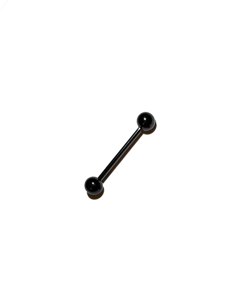 MORPH(モルフ)の「MORPH モルフ バーベルボディーピアス 16ゲージ 6mm~18mm(ピアス(片耳用)・メンズ・ブラック・6/8/10/12/14/16/18)」の5枚目の写真