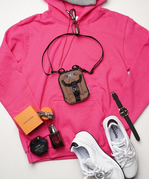 MEI（メイ）の「MEI 20 OLD BASIC 1/3MILE(ST)（ショルダーバッグ・レディース・レッド/グレー/グリーン/カーキ/ブラウン/ホワイト/ピンク/ターコイズブルー/イエロー/ネイビー/オレンジ/ベージュ/ブラック・FREE）」の5枚目の写真