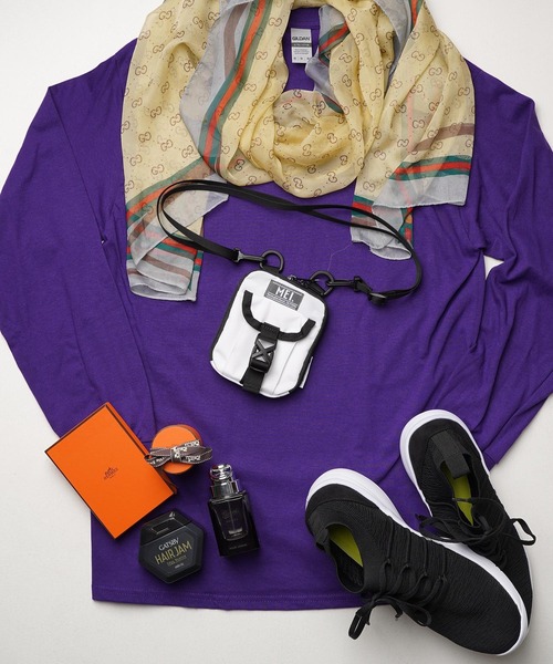 MEI（メイ）の「MEI 20 OLD BASIC 1/3MILE(ST)（ショルダーバッグ・レディース・レッド/グレー/グリーン/カーキ/ブラウン/ホワイト/ピンク/ターコイズブルー/イエロー/ネイビー/オレンジ/ベージュ/ブラック・FREE）」の2枚目の写真