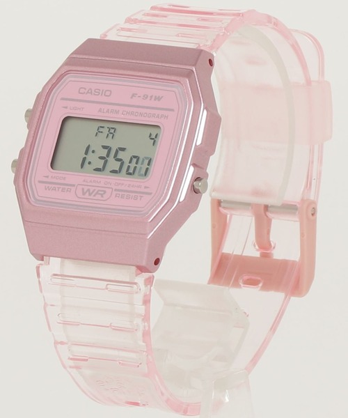 CASIO データバンクデジタル腕時計 ピンク CASIO データバンク ピンク - メルカリ