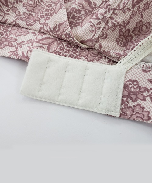 SweetMommy（スウィートマミー）の「レース柄プリント　無重力ノンワイヤー 授乳ブラ（マタニティウェア/グッズ・レディース・グレー/ミント/ブルー/ローズ/ブルー系その他/ピンク系その他/ホワイト系その他・M/L/XX-LARGE/X-LARGE/3L/LL）」の21枚目の写真