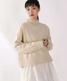 LOWRYS FARM | ショートハイネックプルオーバーＬＳ　920957(ニット/セーター)