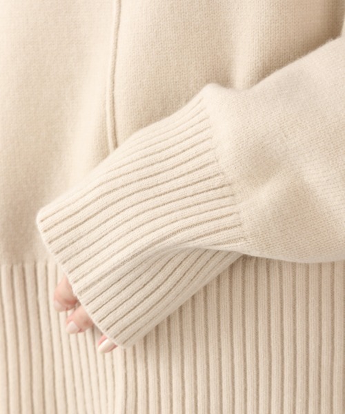 LOWRYS FARM(ローリーズファーム)の「ショートハイネックプルオーバーLS 920957(ニット/セーター・レディース・ブラック/グレー/グリーン/アイボリー/イエロー/ライトグリーン・FREE)」の15枚目の写真