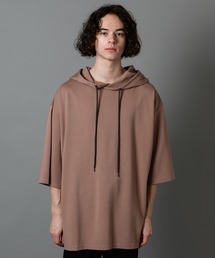 CASPER JOHN（キャスパージョン）の「Color Hoodie T-shirts/配色フーディーＴシャツ（Tシャツ/カットソー）」