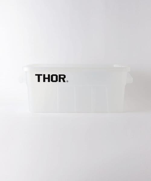 Detail(ディテール)の「<THOR(ソー)> LARGE TOTES WITH LID 53L/トートボックス/収納グッズ(収納グッズ・メンズ・ブラック/ベージュ/オリーブ/その他1/グレー・FREE)」の1枚目の写真