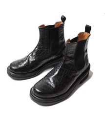 Jieda(WG_)LEATHER SIDE GORE BOOTS(u[c)