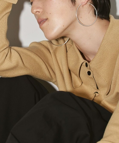 TODAYFUL（トゥデイフル）の「TODAYFUL　Thin Hoop Pierce シンフープピアス/12990902（ピアス（両耳用）・レディース・シルバー/ゴールド・ONE SIZE）」の15枚目の写真