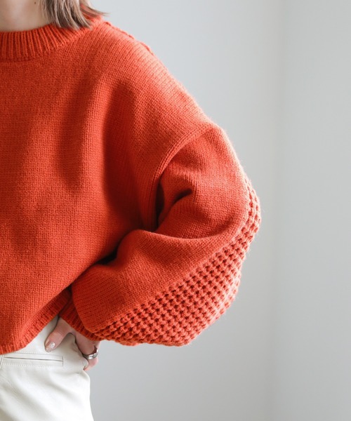 twoface(ツーフェイス)ショートニット（ニット/セーター）｜select