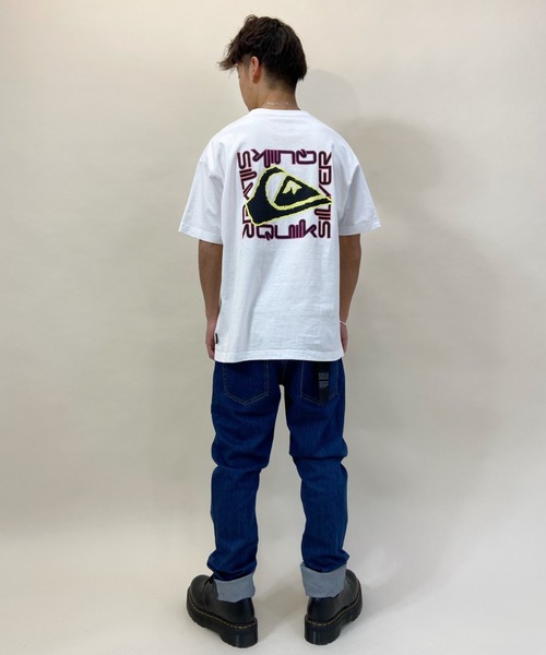 Quiksilver(クイックシルバー)の「QUIKSILVER/クイックシルバー バックプリントTシャツ QST211037(Tシャツ/カットソー・メンズ・ブラック/ホワイト・M/L)」の21枚目の写真